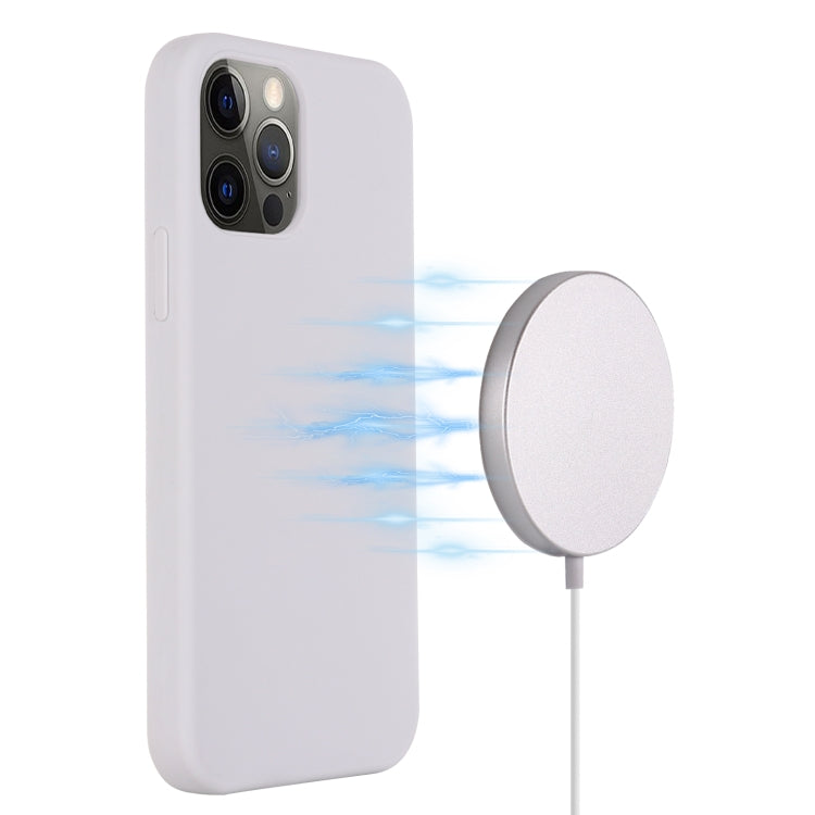 For iPhone 14 Pro Max Shockproof Silicone Magsafe Case (White) - free shipping - PMC TechLife - Order now!