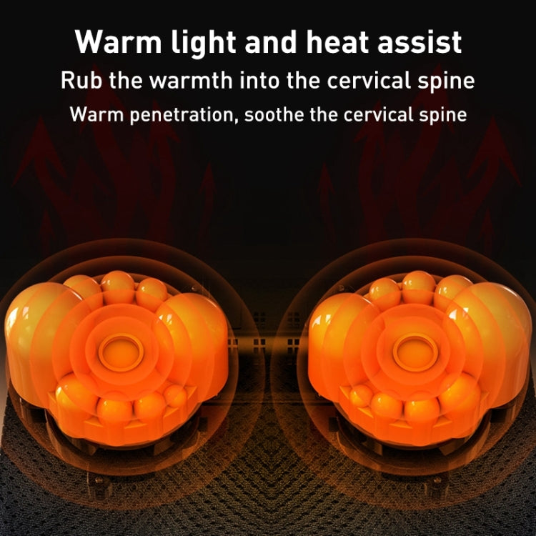 Multifunctional Hot Compress Neck Massager Car Cervical Spine Massage Pillow(Blue Upgrade) - Seat Accessories by PMC TechLife | Online Shopping South Africa | PMC TechLife | Buy Now Pay Later Mobicred