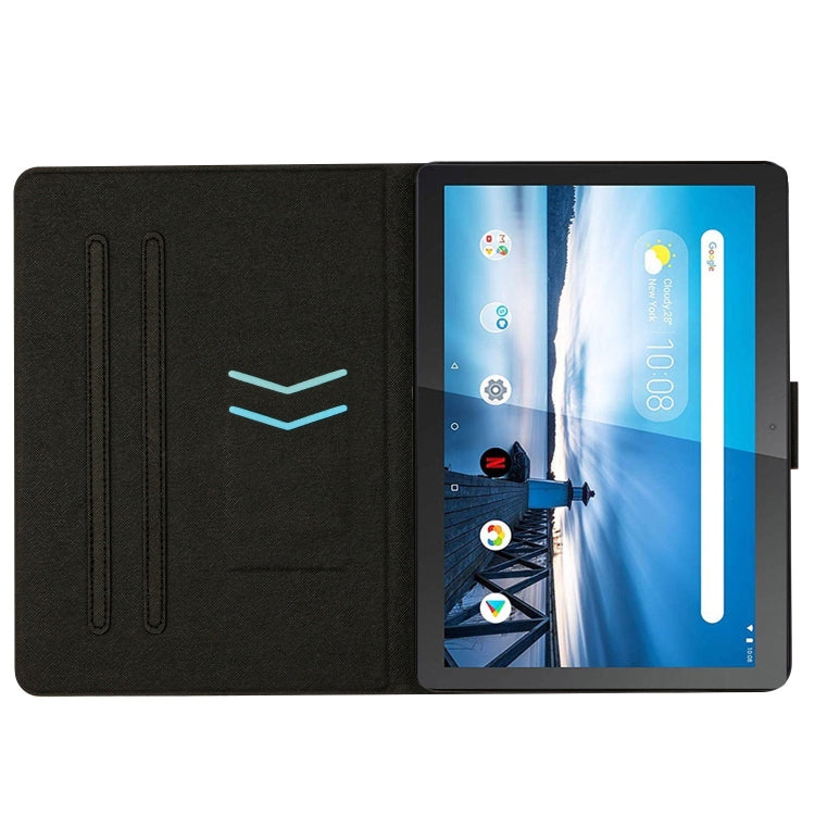 For Lenovo Tab M10 X605F X505 Marble Pattern Smart Leather Tablet Case(Splicing Marble) - Lenovo by PMC TechLife | Online Shopping South Africa | PMC TechLife | Buy Now Pay Later Mobicred