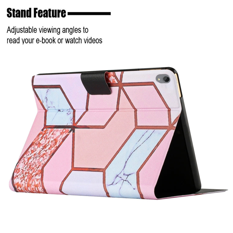 For Lenovo Tab P11 Marble Pattern Smart Leather Tablet Case(Splicing Marble) - Lenovo by PMC TechLife | Online Shopping South Africa | PMC TechLife | Buy Now Pay Later Mobicred