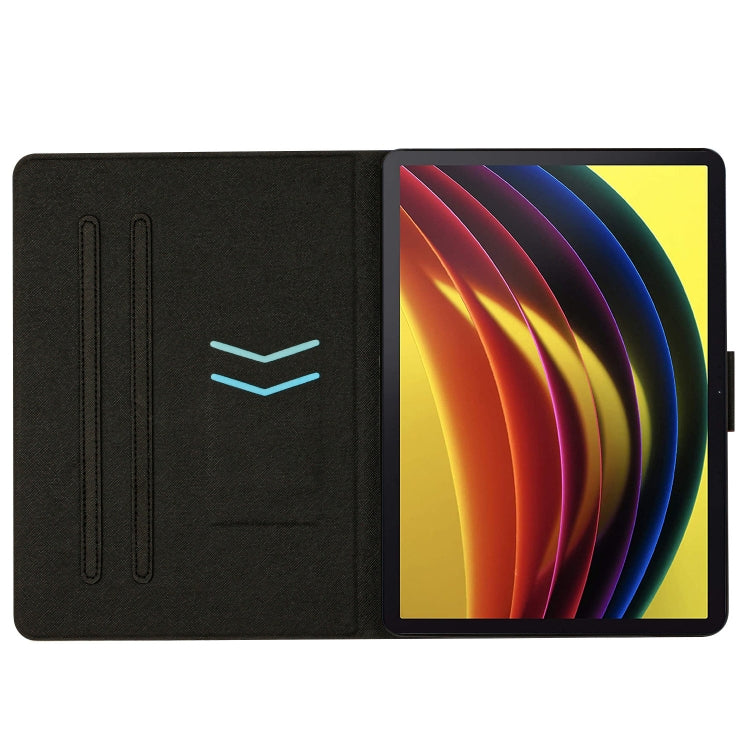 For Lenovo Tab P11 Marble Pattern Smart Leather Tablet Case(Blue) - Lenovo by PMC TechLife | Online Shopping South Africa | PMC TechLife | Buy Now Pay Later Mobicred