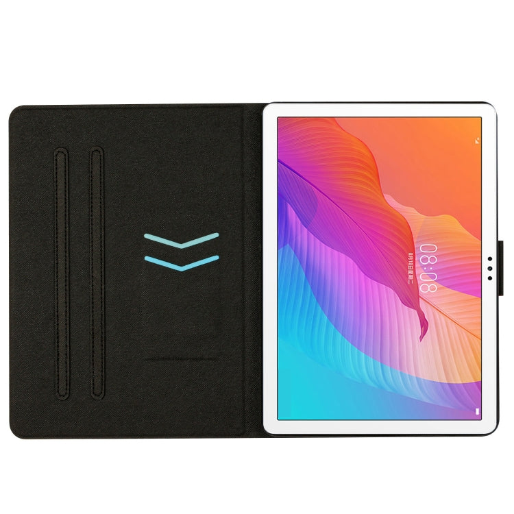 For Huawei MatePad T10s Marble Pattern Leather Tablet Case(Splicing Marble) - Huawei by PMC TechLife | Online Shopping South Africa | PMC TechLife | Buy Now Pay Later Mobicred