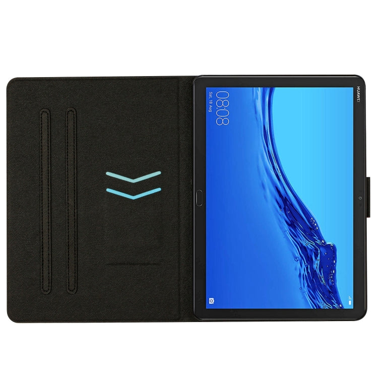 For Huawei MediaPad M5 Lite Stitching Solid Color Smart Leather Tablet Case(Grey) - free shipping - PMC TechLife - Order now!