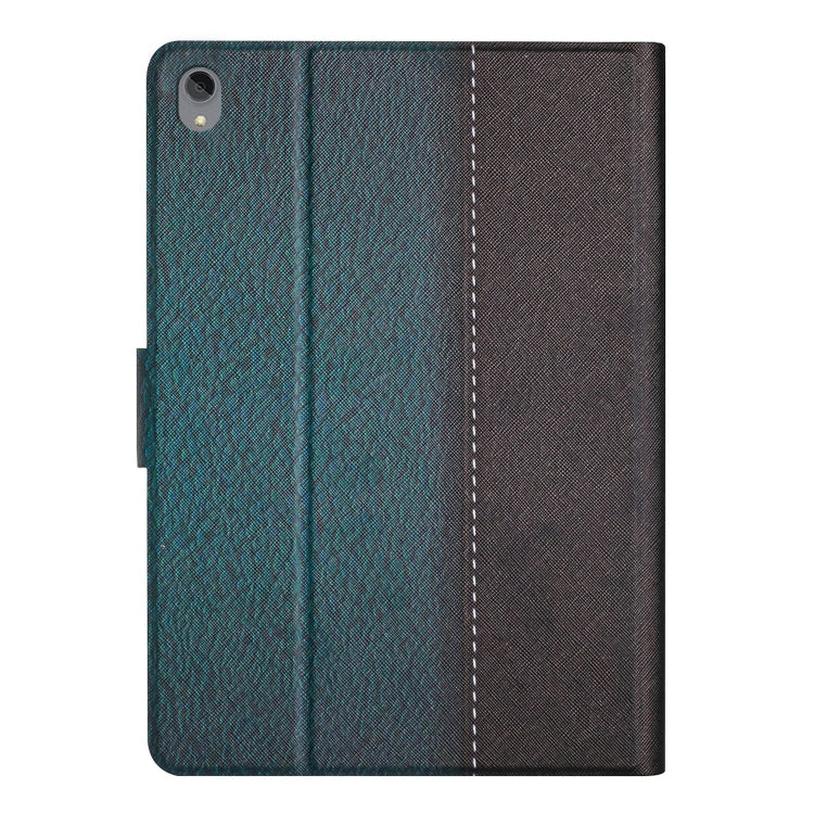 For Lenovo Tab P11 Stitching Solid Color Smart Leather Tablet Case(Green) - free shipping - PMC TechLife - Order now!