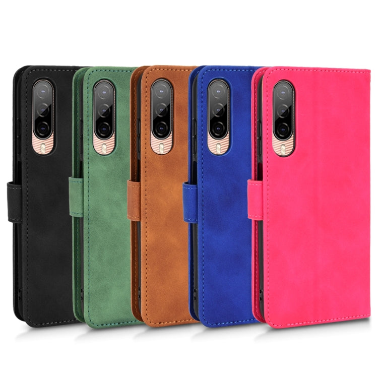 For HTC Desire 22 Pro Skin Feel Magnetic Flip Leather Phone Case(Black) - free shipping - PMC TechLife - Order now!