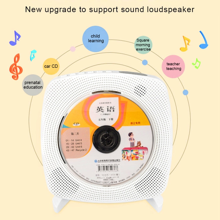 Kecag KC-609 Wall Mounted Home DVD Player Bluetooth CD Player, Specification:CD Version + Not Connected to TV + Charging Version(Blue) - free shipping - PMC Jewellery - Order now!