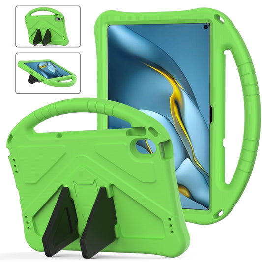 For Huawei MatePad Pro 10.8 2021 EVA Shockproof Tablet Case with Holder(Green) - Huawei by PMC Jewellery | Online Shopping South Africa | PMC Jewellery | Buy Now Pay Later Mobicred