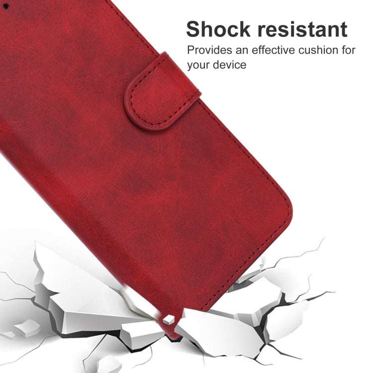 For Motorola Moto G32 Leather Phone Case(Red) - Motorola Cases by PMC Jewellery | Online Shopping South Africa | PMC Jewellery | Buy Now Pay Later Mobicred