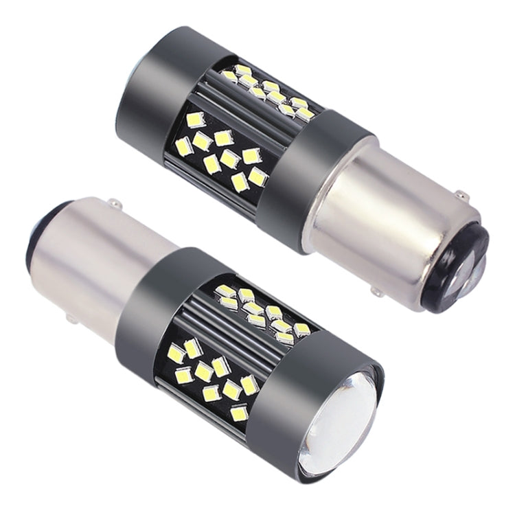 1 Pair 1157 12V 7W Continuous Car LED Fog Light(Orange Light) - Fog / Driving Lights by PMC TechLife | Online Shopping South Africa | PMC TechLife | Buy Now Pay Later Mobicred