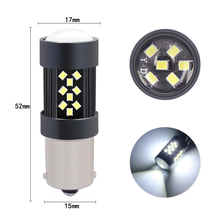 1 Pair 1156 12V 7W Strobe Car LED Fog Light(White Light) - Fog / Driving Lights by PMC TechLife | Online Shopping South Africa | PMC TechLife | Buy Now Pay Later Mobicred