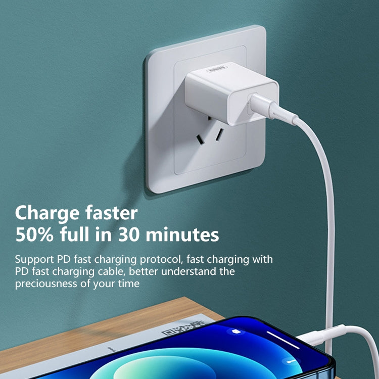 REMAX RP-U70 Jane Series 20W USB-C/Type-C PD Fast Charger, Specification:UK Plug(White) - USB Charger by REMAX | Online Shopping South Africa | PMC Jewellery | Buy Now Pay Later Mobicred