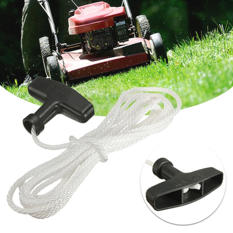 Lawn Mower Chainsaw Trimmer Universal Recoil Pull Start Handle with Rope Cord, Rope Length:3m - Lawn Mower, Saws & Accessories by PMC TechLife | Online Shopping South Africa | PMC TechLife | Buy Now Pay Later Mobicred