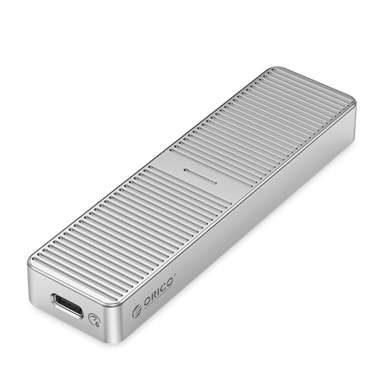 ORICO M221C3-SV M.2 NGFF 6Gbps SSD Enclosure(Silver) - External Hard Drives by ORICO | Online Shopping South Africa | PMC Jewellery | Buy Now Pay Later Mobicred