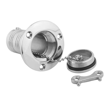 1-1/2 inch Stainless Steel Yacht Universal Fuel Filler - Marine Accessories & Parts by PMC Jewellery | Online Shopping South Africa | PMC Jewellery