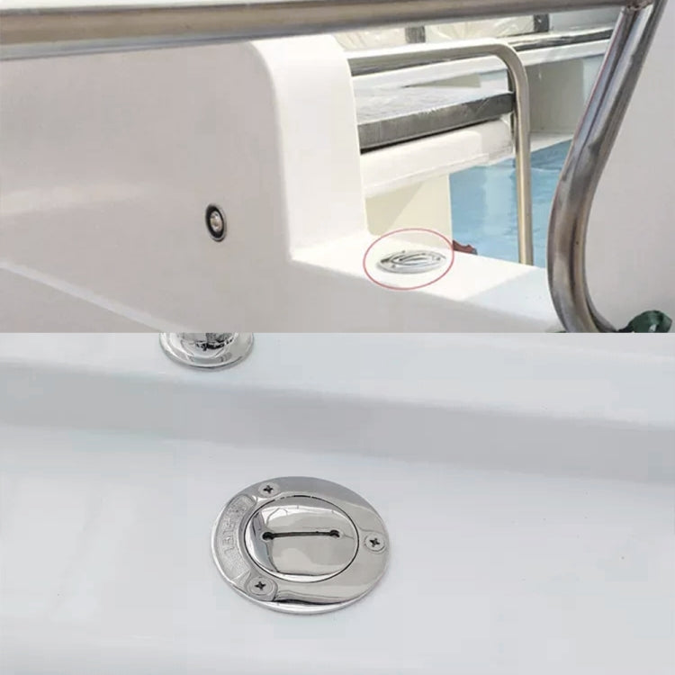 1-1/2 inch Stainless Steel Yacht Universal Fuel Filler - Marine Accessories & Parts by PMC Jewellery | Online Shopping South Africa | PMC Jewellery