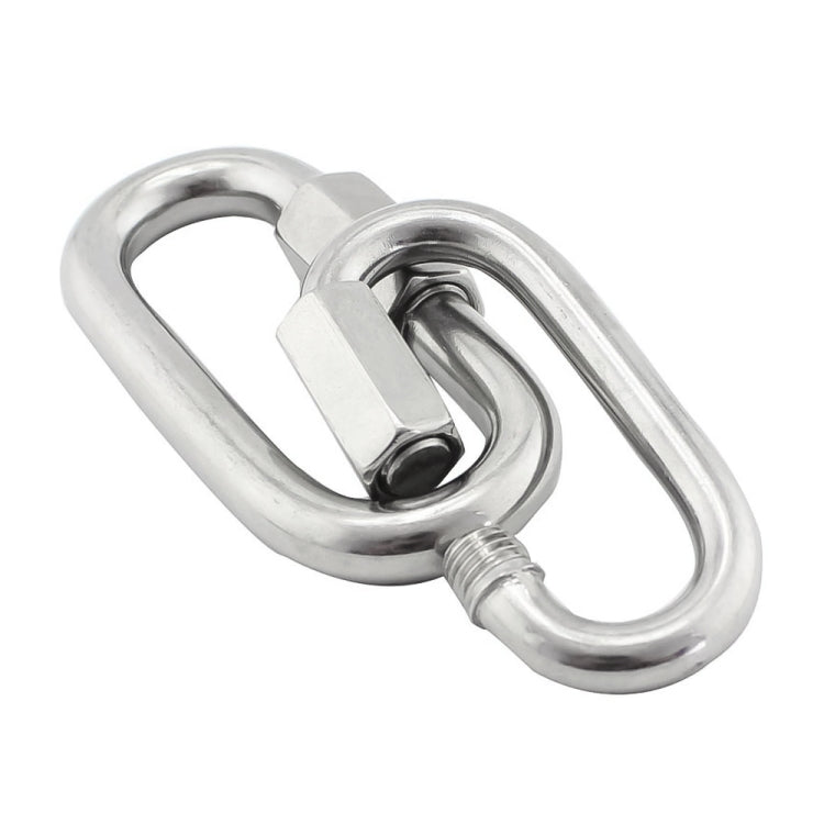 3 PCS 5mm 304 Stainless Steel Quick Connect Ring Runway Buckle - Hooks by PMC TechLife | Online Shopping South Africa | PMC TechLife | Buy Now Pay Later Mobicred
