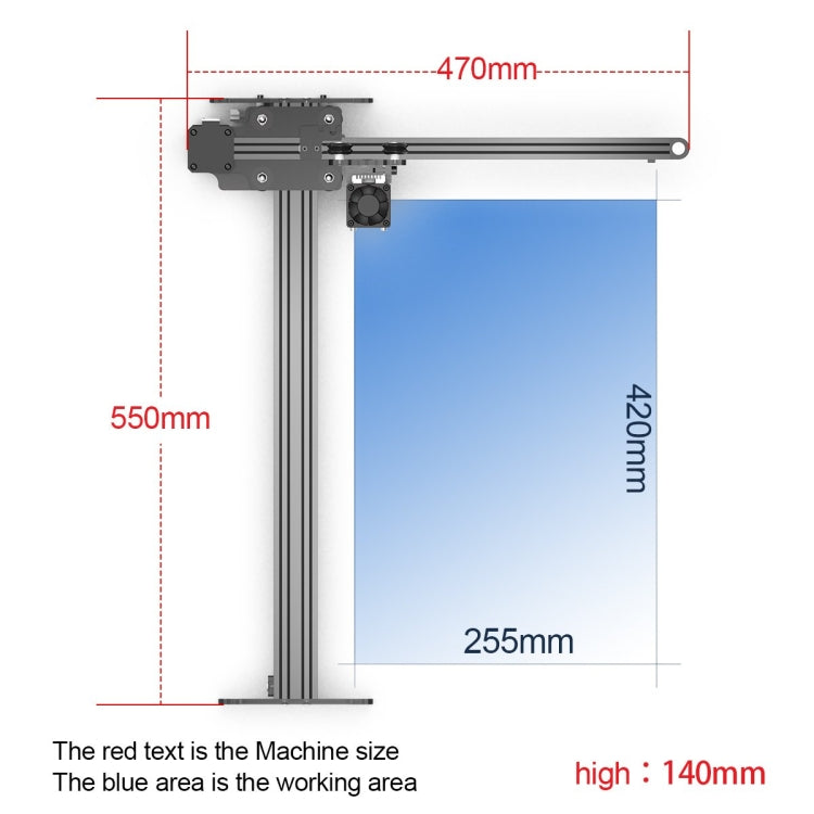 NEJE MASTER 3 Plus Laser Engraver with A40630 Laser Module(US Plug) - DIY Engraving Machines by NEJE | Online Shopping South Africa | PMC Jewellery | Buy Now Pay Later Mobicred