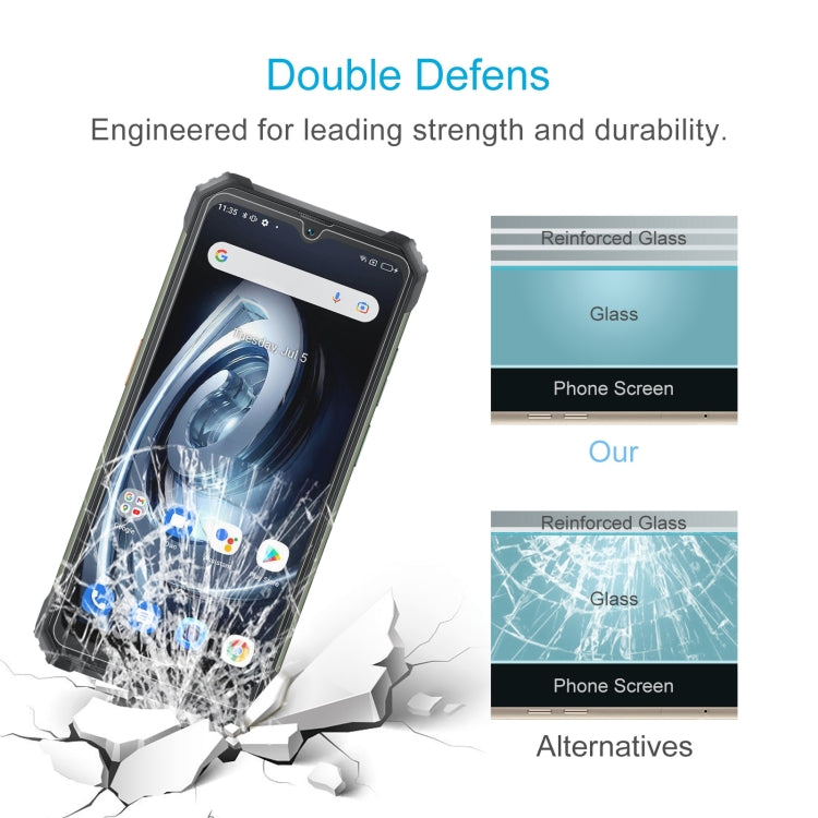 50 PCS For Blackview BV7100 0.26mm 9H 2.5D Tempered Glass Film - For Blackview by PMC TechLife | Online Shopping South Africa | PMC TechLife