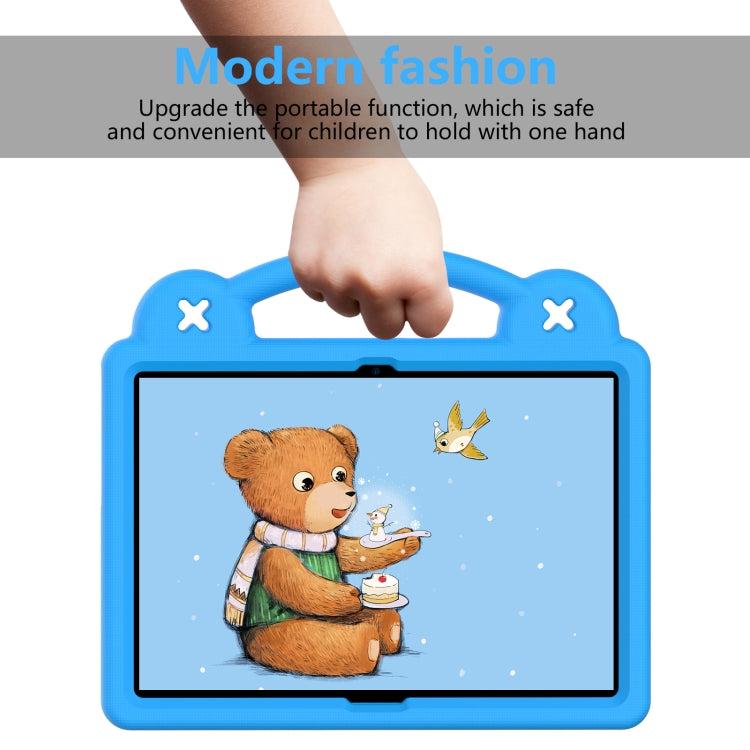 For Huawei MediaPad T5 10.1 Handle Kickstand Children EVA Shockproof Tablet Case(Sky Blue) - Huawei by PMC TechLife | Online Shopping South Africa | PMC TechLife | Buy Now Pay Later Mobicred