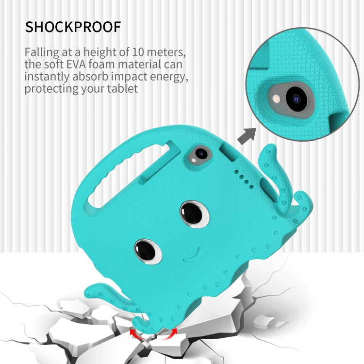 For Lenovo  Tab M8 TB 8505F / 8705N Octopus Style EVA + PC Tablet Case with Strap(Glacial Green) - Lenovo by PMC TechLife | Online Shopping South Africa | PMC TechLife | Buy Now Pay Later Mobicred