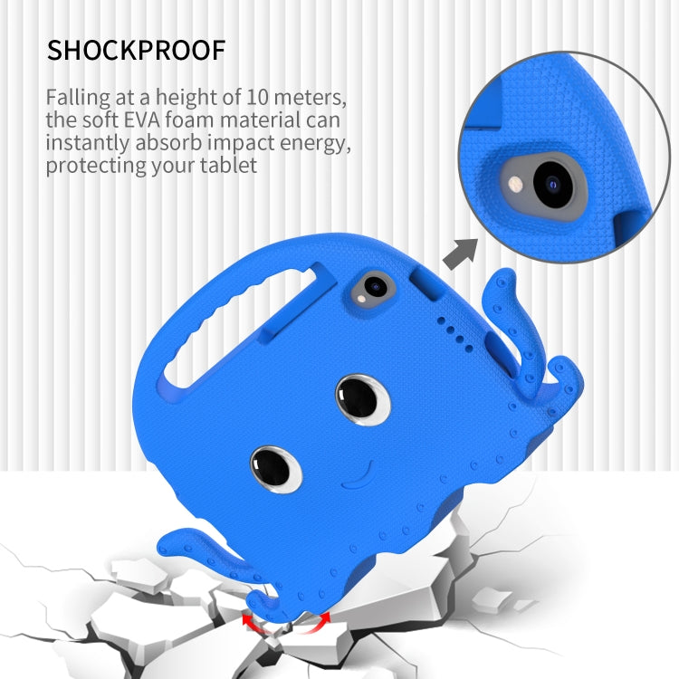 For Lenovo  Tab M8 TB 8505F / 8705N Octopus Style EVA + PC Tablet Case with Strap(Blue) - Lenovo by PMC TechLife | Online Shopping South Africa | PMC TechLife | Buy Now Pay Later Mobicred