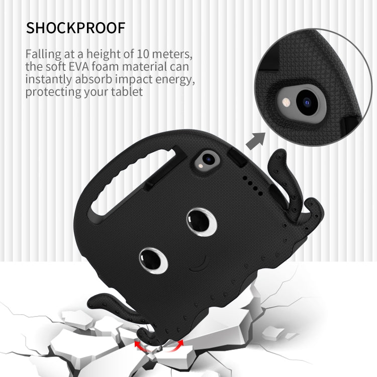 For Lenovo  Tab M8 TB 8505F / 8705N Octopus Style EVA + PC Tablet Case with Strap(Black) - Lenovo by PMC TechLife | Online Shopping South Africa | PMC TechLife | Buy Now Pay Later Mobicred