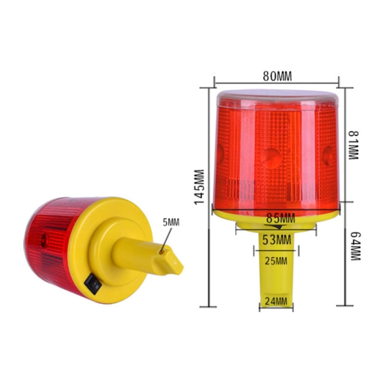 Night Solar Safety Warning Flash Light, Specification:03 Slim Sticks Tied or Inserted(Green) - Warning Lights by PMC Jewellery | Online Shopping South Africa | PMC Jewellery | Buy Now Pay Later Mobicred