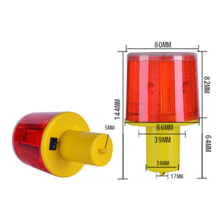 Night Solar Safety Warning Flash Light, Specification:05 Thick Sticks Tied or Inserted(White) - Warning Lights by PMC Jewellery | Online Shopping South Africa | PMC Jewellery | Buy Now Pay Later Mobicred