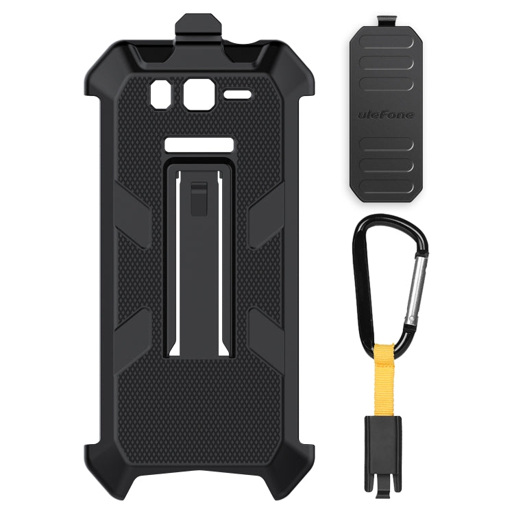 For Ulefone Armor 20WT Ulefone Back Clip Phone Case with Carabiner (Black) - Ulefone Cases by Ulefone | Online Shopping South Africa | PMC Jewellery | Buy Now Pay Later Mobicred