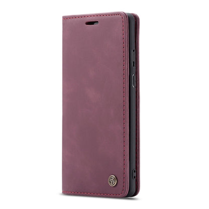 For OnePlus 8 CaseMe Multifunctional Horizontal Flip Leather Case, with Card Slot & Holder & Wallet(Wine Red) - OnePlus Cases by CaseMe | Online Shopping South Africa | PMC Jewellery | Buy Now Pay Later Mobicred