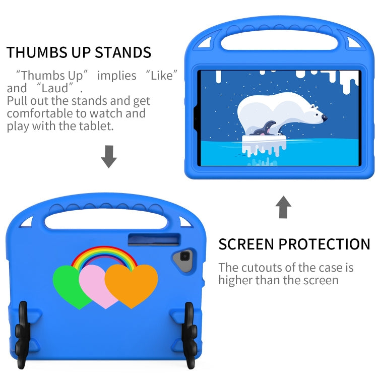 For Huawei MatePad 10.4 2022 Love Small Palm Holder EVA Tablet Case(Blue) - free shipping - PMC TechLife - Order now!