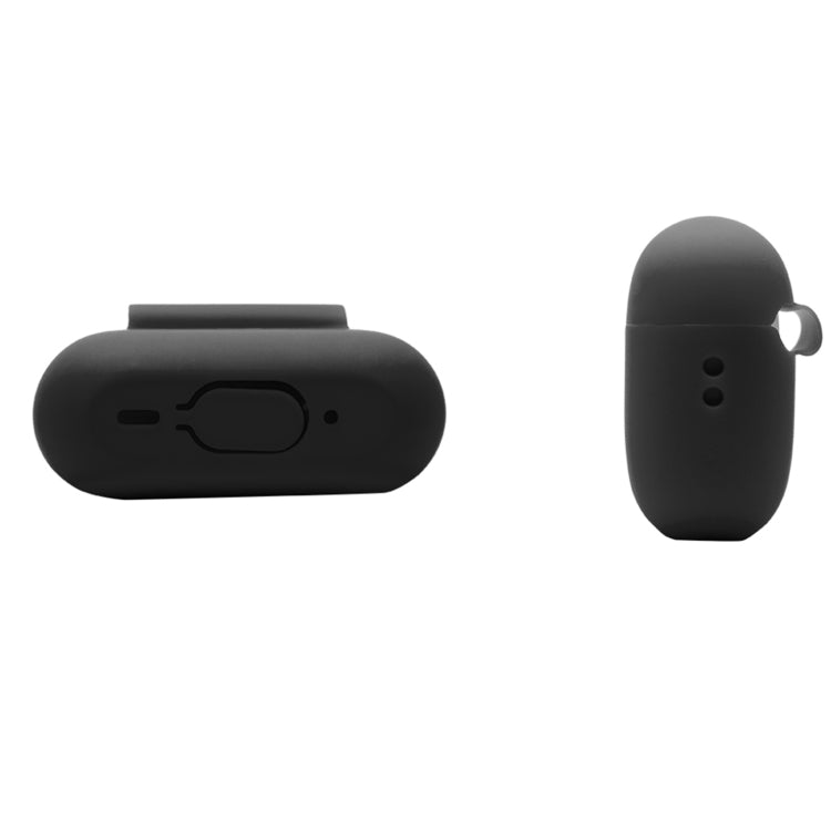 For AirPods Pro 2 2.0mm Solid Color Silicone Protective Cover(Dark Blue) - For AirPods Pro 2 by PMC Jewellery | Online Shopping South Africa | PMC Jewellery | Buy Now Pay Later Mobicred