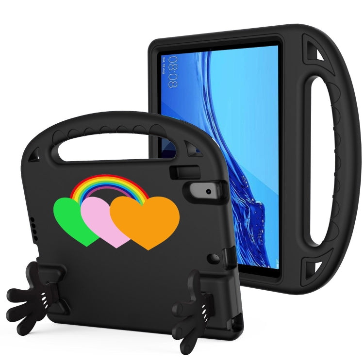 For Lenovo Tab B10 10.1 2020 Love Small Palm Holder EVA Tablet Case(Black) - Lenovo by PMC TechLife | Online Shopping South Africa | PMC TechLife | Buy Now Pay Later Mobicred