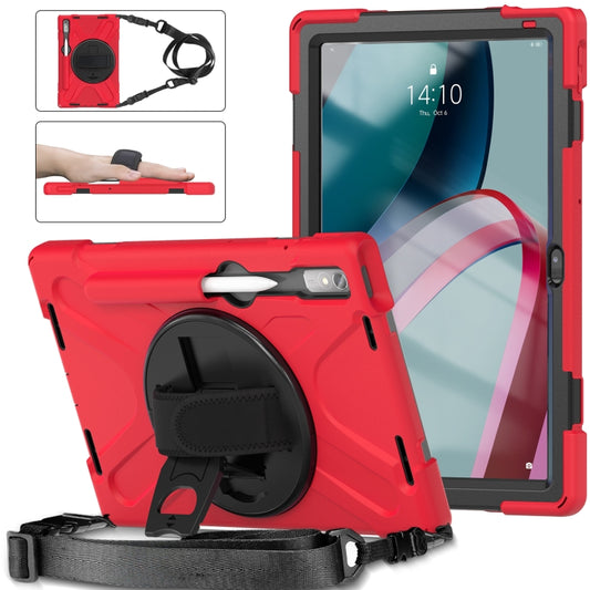 For Lenovo Pad Pro 11.2 2022 TB-138FC/132FU Silicone + PC Protective Tablet Case(Red) - Lenovo by PMC Jewellery | Online Shopping South Africa | PMC Jewellery | Buy Now Pay Later Mobicred