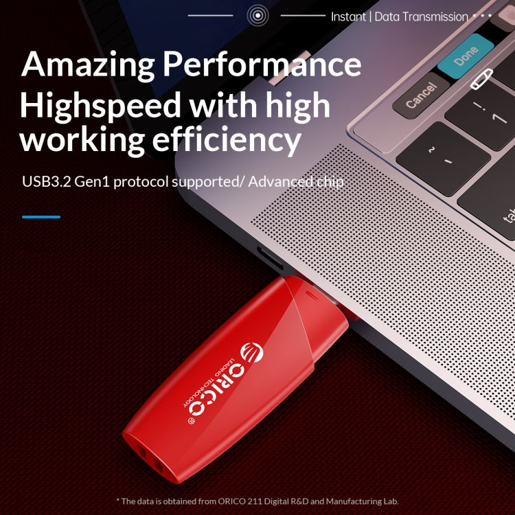 ORCIO USB3.0 U Disk Drive, Read: 260MB/s, Write: 15MB/s, Memory:256GB, Port:USB-A(Red) - free shipping - PMC Jewellery - Order now!