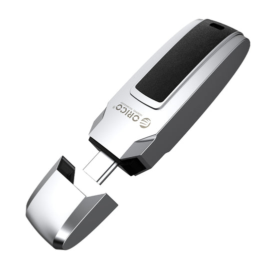 ORICO UFS Flash Drive, Read: 411MB/s, Write: 350MB/s, Memory:128GB, Port:Type-C(Silver) - USB Flash Drives by ORICO | Online Shopping South Africa | PMC Jewellery | Buy Now Pay Later Mobicred