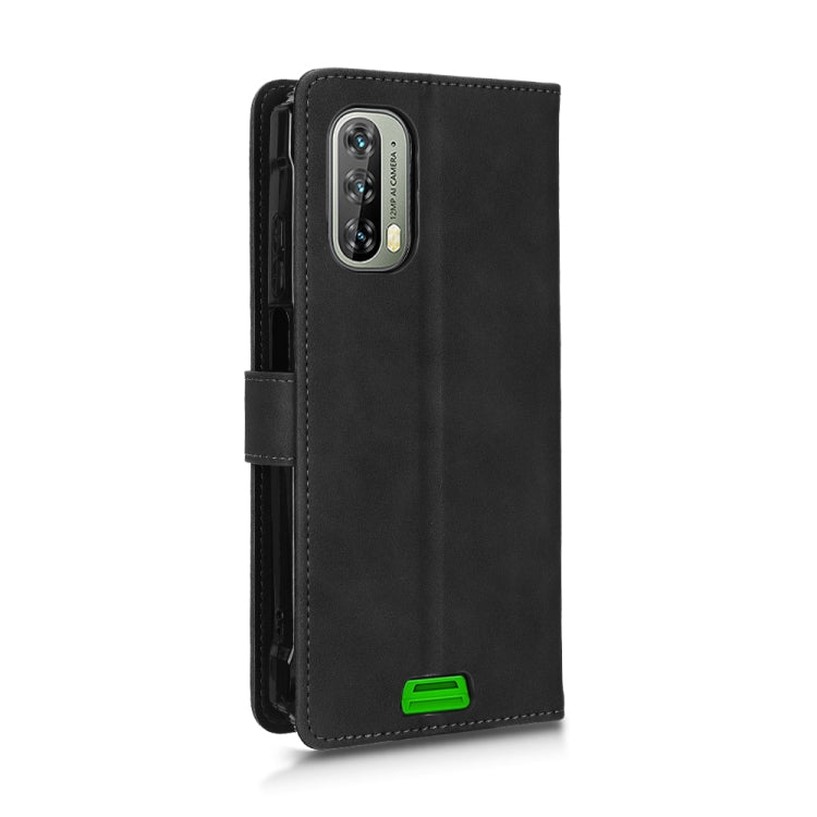 For Blackview BV7100 Skin Feel Magnetic Flip Leather Phone Case(Black) - More Brand by PMC TechLife | Online Shopping South Africa | PMC TechLife