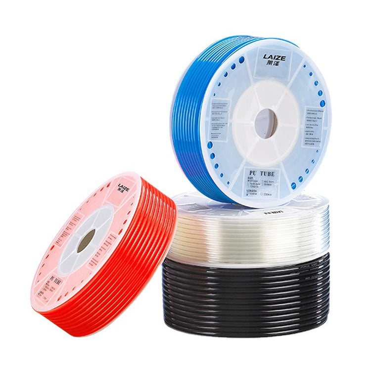 LAIZE Pneumatic Compressor Air Flexible PU Tube, Specification:8x5mm, 80m(Transparent) - free shipping - PMc TechLife - Order now!