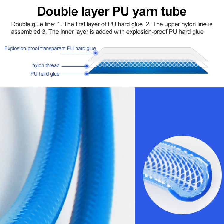 LAIZE Automatic Retractable Air Hose Reel Pneumatic PU Tube, Specification:8x5mm, 20m - free shipping - PMC TechLife - Order now!