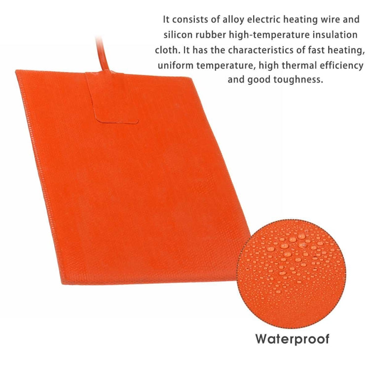 15 x 20cm Car Engine Oil Pan Sump Tank Heater Pad, Plug Type:US Plug - Engine Fittings by PMC TechLife | Online Shopping South Africa | PMC TechLife | Buy Now Pay Later Mobicred