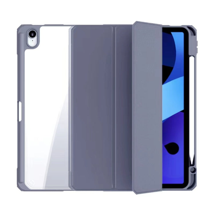 For iPad 2025 / 2022 Mutural Pinyue Series Smart Leather Tablet Case(Purple) - free shipping - PMc TechLife - Order now!