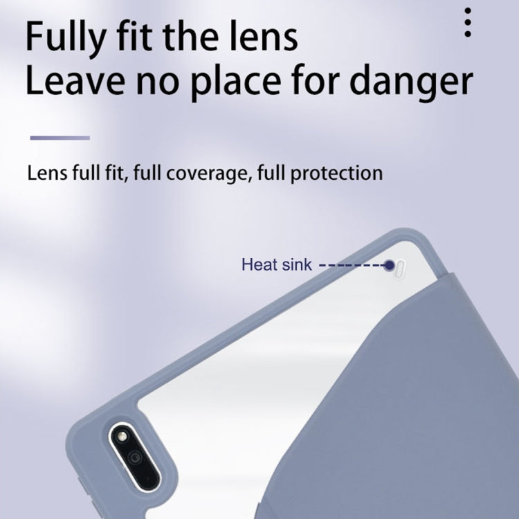For Huawei MatePad Paper 10.3 Acrylic 360 Degree Rotation Holder Tablet Leather Case(Black) - Huawei by PMC TechLife | Online Shopping South Africa | PMC TechLife | Buy Now Pay Later Mobicred