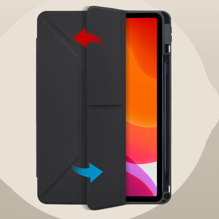 For Huawei MatePad Paper 10.3 Acrylic 2 in 1 Y-fold Smart Leather Tablet Case(Black) - Huawei by PMC TechLife | Online Shopping South Africa | PMC TechLife | Buy Now Pay Later Mobicred