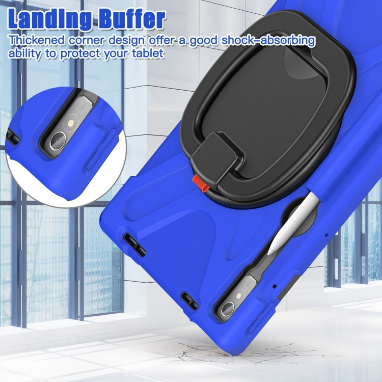 For Lenovo Pad Pro 2022 11.2 inch Silicone + PC Protective Tablet Case(Blue) - Lenovo by PMC TechLife | Online Shopping South Africa | PMC TechLife | Buy Now Pay Later Mobicred