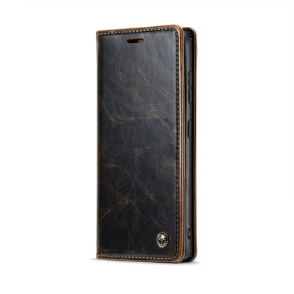 For Samsung Galaxy S20 FE CaseMe 003 Crazy Horse Texture Leather Phone Case(Coffee) - Galaxy Phone Cases by CaseMe | Online Shopping South Africa | PMC Jewellery | Buy Now Pay Later Mobicred