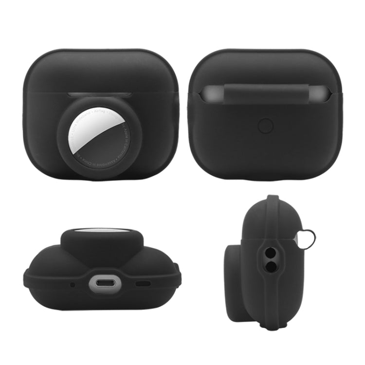 For AirPods Pro 2 / AirTag 2 in 1 Shockproof Full Coverage Silicone Protective Case(Blue) - For AirPods Pro 2 by PMC Jewellery | Online Shopping South Africa | PMC Jewellery | Buy Now Pay Later Mobicred