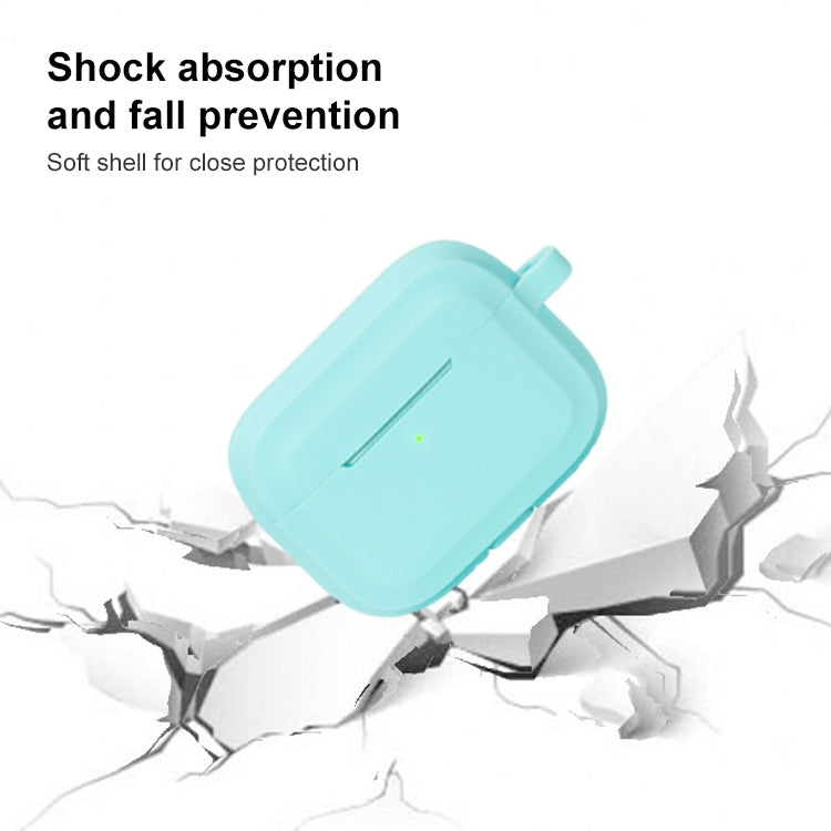 For AirPods Pro 2 Striped Shockproof Earphone Case(Gray Blue) - For AirPods Pro 2 by PMC Jewellery | Online Shopping South Africa | PMC Jewellery | Buy Now Pay Later Mobicred