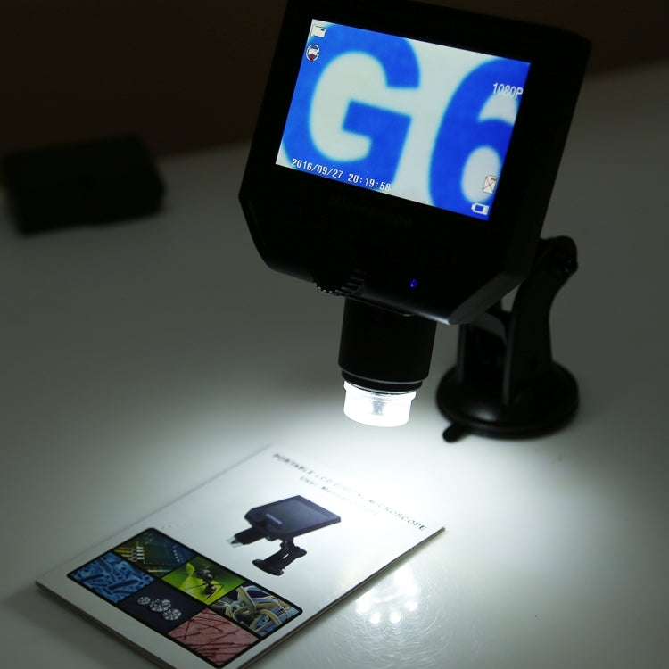 G600 600X 3.6MP 4.3 inch HD LCD Display Portable Digital Microscope, Plug:AU Plug - free shipping - PMC Jewellery - Order now!