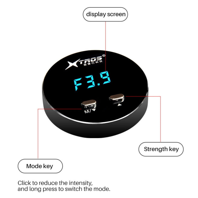 For Audi Q3 2011- TROS CK Car Potent Booster Electronic Throttle Controller - Car Modification by TROS | Online Shopping South Africa | PMC Jewellery | Buy Now Pay Later Mobicred