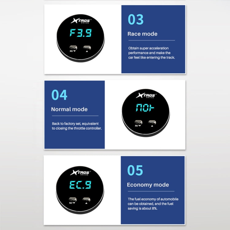 For Renault Megane 2014- TROS CK Car Potent Booster Electronic Throttle Controller - Car Modification by TROS | Online Shopping South Africa | PMC Jewellery | Buy Now Pay Later Mobicred